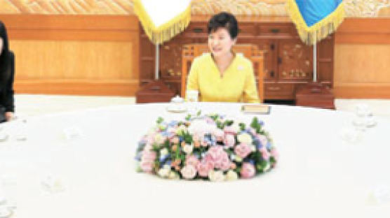 ‘믹타’국회의장단 만나면서 … 정의화만 뺀 박 대통령