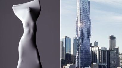 S라인 빌딩…비욘세의 볼륨 있는 몸매를 건물에 입혀