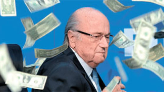 [사진] ‘돈 벼락’ 맞은 블라터 FIFA 회장