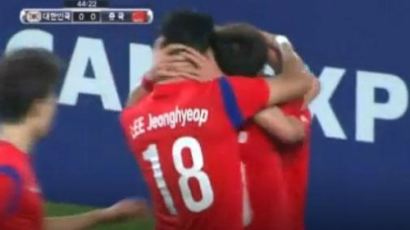 동아시안컵 한국 중국맞아 2-0 승리… 두번째 골 '바르셀로나' 연상하는 패스 플레이