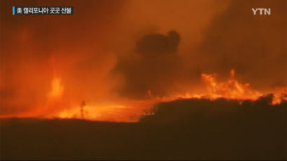 美, 산불 비상사태 선포···캘리포니아 주 20여 곳 대형 산불 발생
