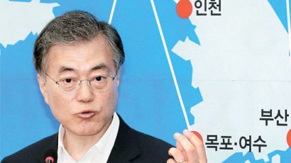문재인 “남북 경제 통일 … 집권 땐 금강산 관광 바로 재개”