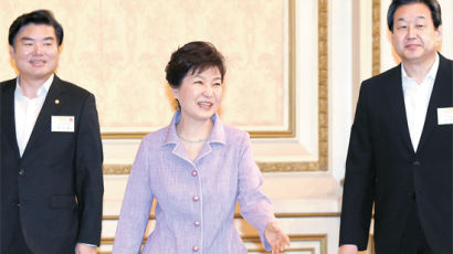 박 대통령 “협상 중 눈 실핏줄 터졌다, 이제는 4대 개혁”