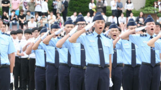 [사진] 국내 첫 공군 부사관학군단 창설식