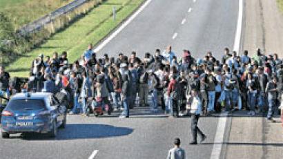 덴마크, 독일서 출발한 ‘난민 열차’ 저지