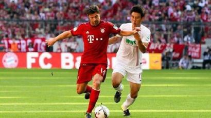 독일 프로축구 아우크스부르크 구자철, B.뮌헨전에서 어시스트 기록
