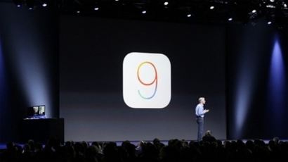 애플, 'iOS9' 업데이트 배포…배터리 상향·ios자체 용량 줄어 저장공간 확보 커져