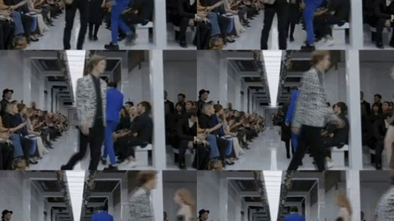 타오, 英패션쇼 런웨이 난입…비신사적 태도 '논란'