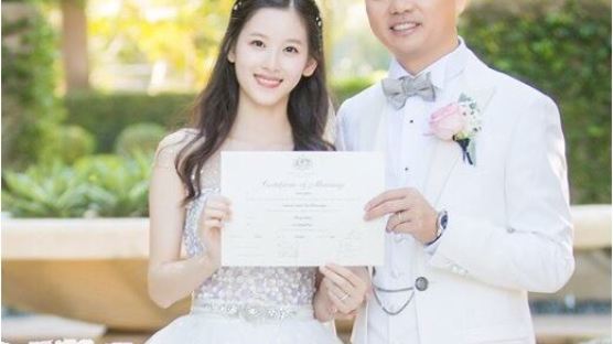 중국 부자 9위 류창둥, 밀크티녀와 호주에서 결혼식 올려…나이차 19살