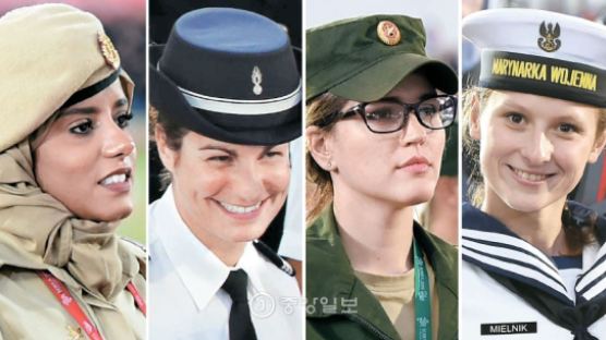 [사진] 문경 모인 세계의 여군들 … 117개국 군인체육대회 개막 