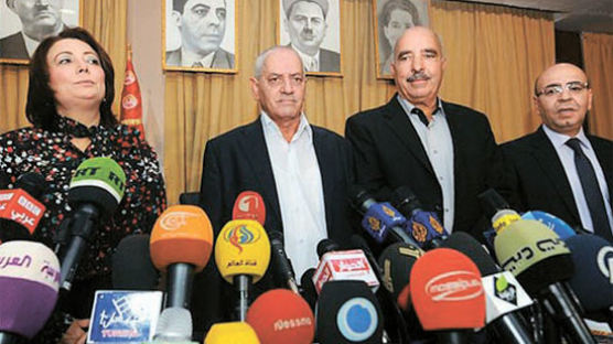 독재자 벤 알리 축출 뒤 ‘아랍의 봄’ 완성한 튀니지 시민기구