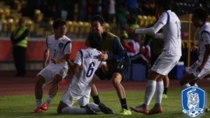 FIFA U-17 월드컵 한국, '장재원 결승골' 브라질 꺾고 월드컵 첫 승