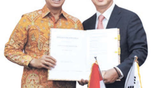 인도네시아 국책은행과 합작사 설립 계약, 글로벌시장에 금융 한류 새 지평 열었다