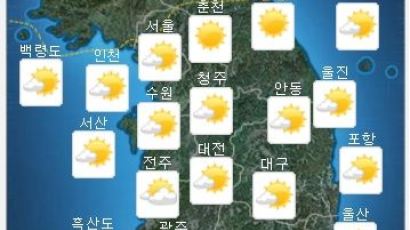 아침 기온 뚝, 비 내린 이후 기온↓…서울 낮 최고기온은?