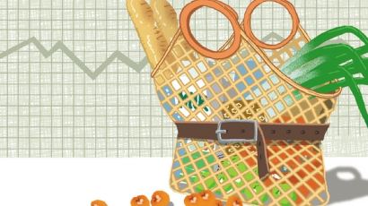 소비자물가 0.9% 상승…장바구니 물가는 '들썩',소고기·양파·마늘 값은 급등