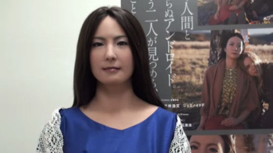 [영상] 영화 주인공 된 여성 로봇, 말하는 모습 보니
