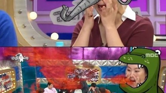 '라디오스타' 김재화, 코끼리 흉내로 스튜디오 초토화…'역대급' 어땠길래?