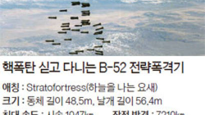 이번엔 B-52 … 미국, 남중국해에 전략무기 ‘3단 압박’