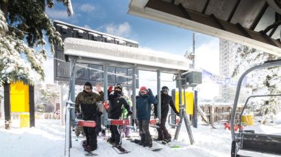 휘닉스파크, 가장 먼저 스키장 오픈 