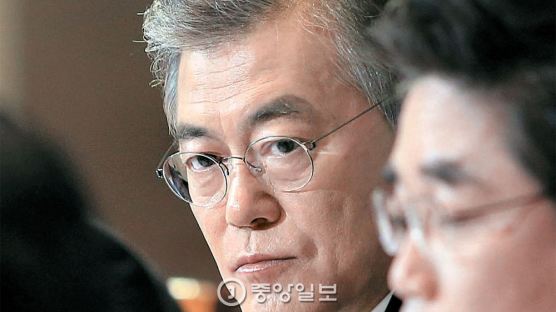 문재인 “정의당·천정배와 통합전대 땐 대표 사퇴”
