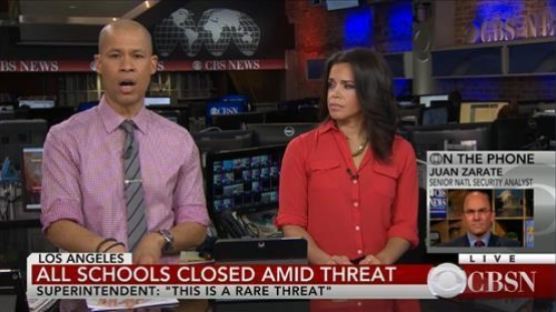 미국, LA 폭발물 위협…1000여개 학교 '전면 폐쇄'
