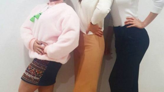 MBC 연예대상, 정지원 아나운서 … 박나래, 레이양과 함께 도레미 셀카