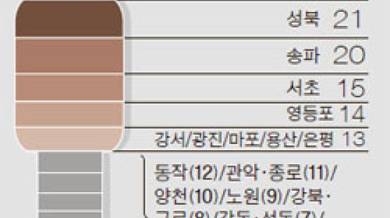 [단독] 병역 회피성 미귀국, 강남 3구가 서울 1·3·4위
