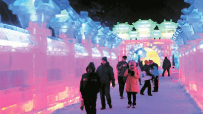 [사진] 얼음왕국의 빛 축제