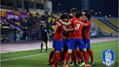 한국, 우즈베키스탄에 2-1승리 "올림픽 진출 청신호"