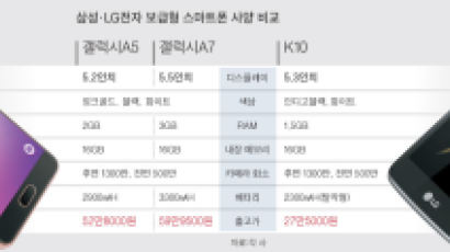삼성·LG, 보급형 동시 공개…본게임 앞서 전초전
