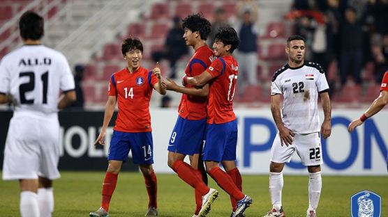 경기 종료 직전에 동점골 허용…한국, 이라크에 1:1 무승부
