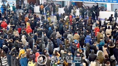 [사진] 설 열차승차권 예매율 53.8% 