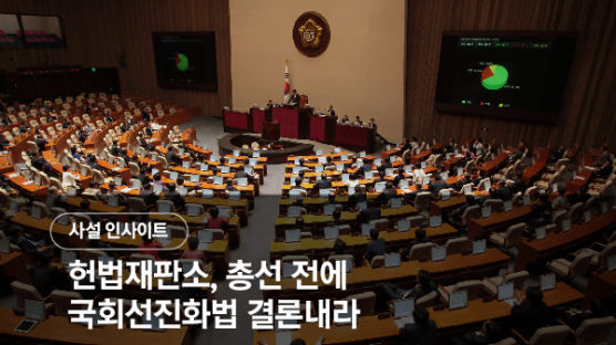 [사설인사이트]헌법재판소, 국회선진화법 총선 전에 결론 내라