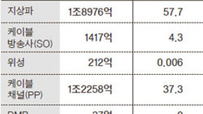 광고 60% 독식 지상파…공짜 다채널 끝내 강행