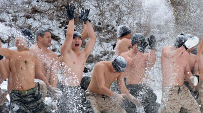 [사진] ‘겨울 사나이’ 된 한·미 해병대 해병대