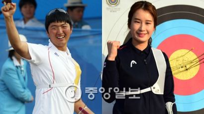 김우진-기보배, 2015 세계 양궁 올해의 선수