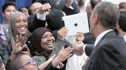 [사진] 오바마 “무슬림 공격 발언 용서 못해요”
