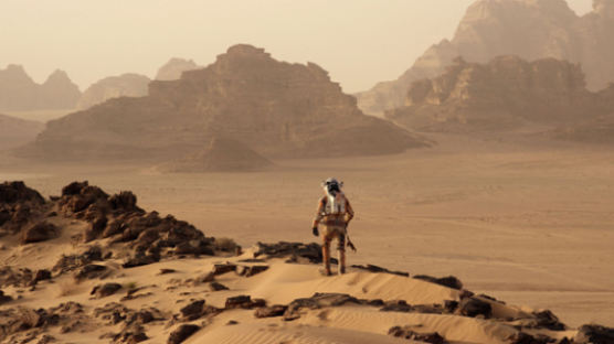영화 '마션'의 화성 실제 모습 보니…모래언덕 그대로네
