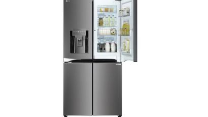 LG전자서 퓨리케어 정수기와 디오스 얼음정수기냉장고 선보여