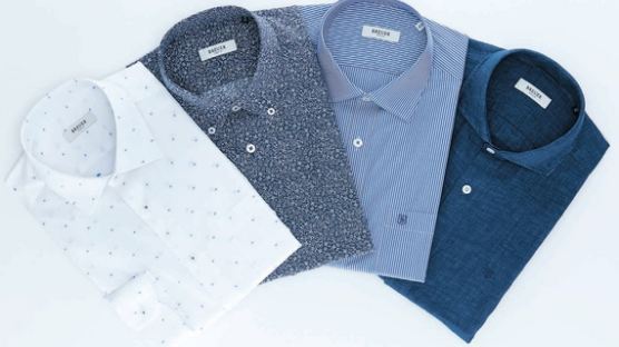 [gift&] 브로이어 블루, 지중해 휴양지 편안함 담은 ‘낭만 셔츠’