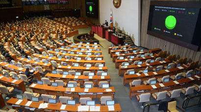 북한인권법, 선거법 본회의 처리