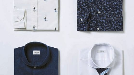 [Luxury&] '브로이어 블루' 지중해 물빛 그대로 … 부드러운 남자의 셔츠