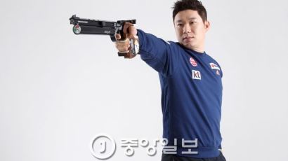 사격 진종오, 리우올림픽 남자 10m 공기권총 4차 선발전까지 1위 
