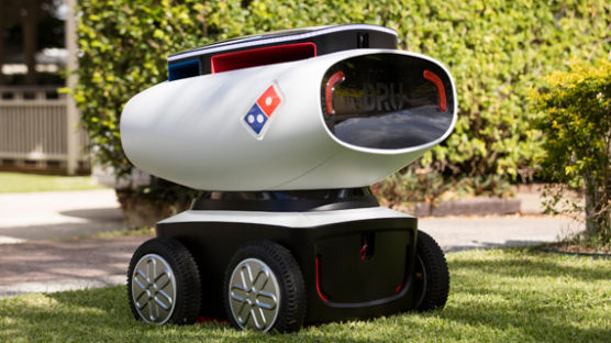 호주에 등장한 세계 최초 피자배달 로봇