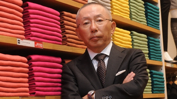 유니클로 야나이 다다시 회장, 2년 연속 일본 최고 부자 