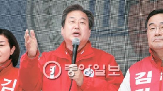 “종북세력 위해 당 후보 사퇴” 김무성, 울산서 문재인 공격