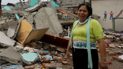 에콰도르 지진 사망자 233명 급증. 1500여명 부상, 1987년 이후 최악 지진 