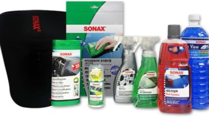 세계적인 자동차용품 독일 브랜드 SONAX, 쇼핑엔티와 ‘소낙스 세차 패키지 7종 세트’ 특별 판매