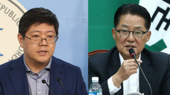 김홍걸 "(박지원 의원) 어머니 정치적 이용" vs 박지원 "답변할 가치 없다"