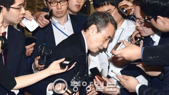[사진] 신현우 전 대표 재소환